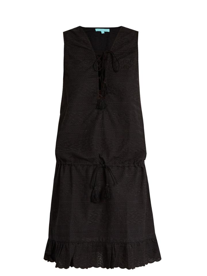 Melissa Odabash Layla Embroidered Cotton Dress
