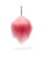 Matchesfashion.com Hillier Bartley - Lantern Goat Hair Trimmed Leather Clutch - Womens - Pink