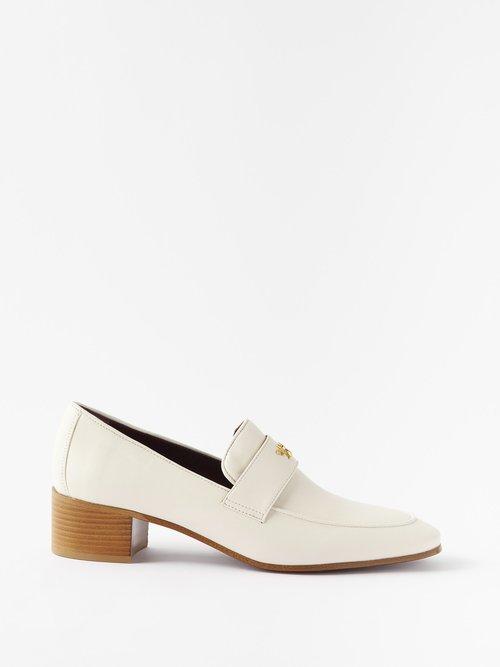 Bougeotte - Flneur 35 Leather Loafers - Womens - White