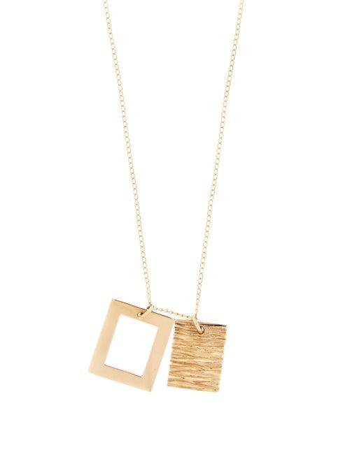 Matchesfashion.com Bleue Burnham - The Window Tough Glamour Gold Necklace - Mens - Gold