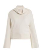Chloé Iconic Draped Roll-neck Cashmere Sweater