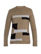 Matchesfashion.com Rick Owens - Patchwork Wool Sweater - Mens - Multi