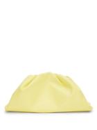Matchesfashion.com Bottega Veneta - The Pouch Large Leather Clutch Bag - Womens - Yellow