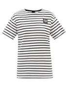 More Joy By Christopher Kane - Breton-striped Cotton-jersey T-shirt - Womens - Black