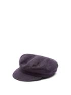 Matchesfashion.com Isabel Marant - Evie Prince Of Wales Check Cotton Twill Cap - Womens - Navy