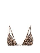Matchesfashion.com Belize - Chiara Leopard-print Triangle Bikini Top - Womens - Leopard