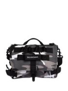 Balenciaga - Camouflage-print Cross-body Bag - Mens - Black Multi
