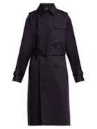 A.p.c. Greta Double-breasted Cotton Trench Coat