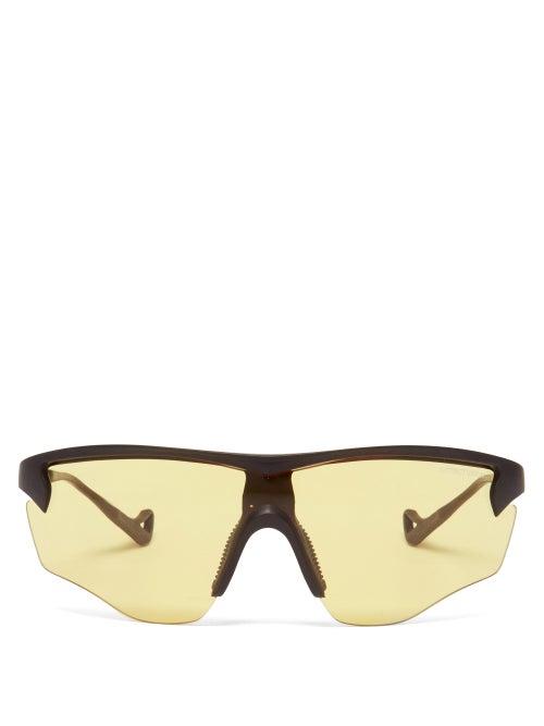 Matchesfashion.com District Vision - Junya Performance Sunglasses - Mens - Yellow