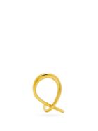 Matchesfashion.com Charlotte Chesnais - Criss Cross Gold-plated Single Earring - Womens - Gold