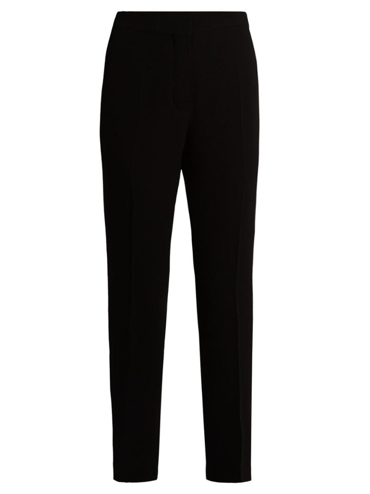 Sonia Rykiel Slim-leg Crepe Cropped Trousers