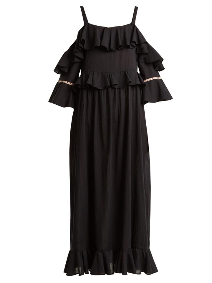 Daft Paxos Off-shoulder Dress