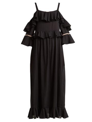 Daft Paxos Off-shoulder Dress