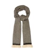 Isabel Marant Étoile Alena Tassel-trimmed Herringbone Scarf