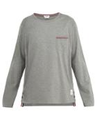 Thom Browne Long-sleeved Cotton T-shirt