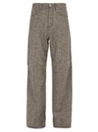 Matchesfashion.com Phipps - Jean Wide Leg Wool Trousers - Mens - Multi