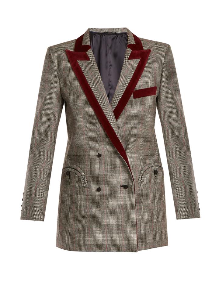 Blazé Milano High Kingdom Everyday Checked Wool Blazer