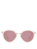 Matchesfashion.com Isabel Marant Eyewear - Windsor Round Acetate Sunglasses - Womens - Nude