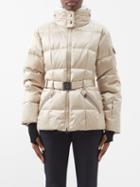 Bogner - Alaja Belted Down Ski Jacket - Womens - Light Beige