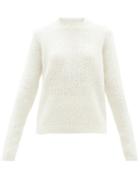Matchesfashion.com Gabriela Hearst - Phillipe Cashmere-blend Boucl Sweater - Womens - Ivory
