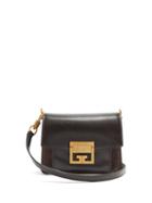 Matchesfashion.com Givenchy - Gv3 Mini Suede And Leather Cross Body Bag - Womens - Black Grey