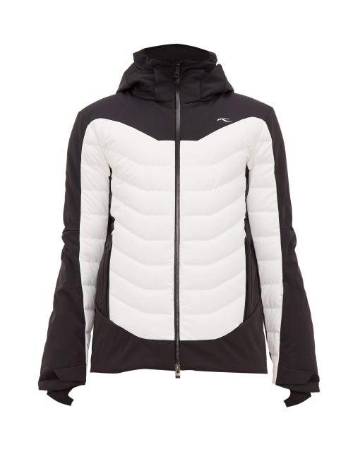 Matchesfashion.com Kjus - Sight Line Down Filled Ski Jacket - Mens - Black Multi