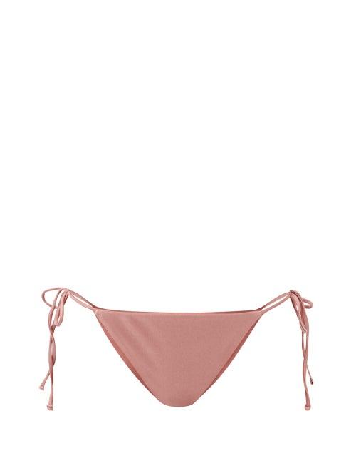 Matchesfashion.com Jade Swim - Ties Side-tie Bikini Briefs - Womens - Pink