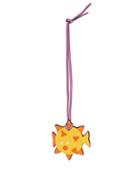 Matchesfashion.com Loewe Paula's Ibiza - Blowfish Foam And Leather Charm - Mens - Yellow