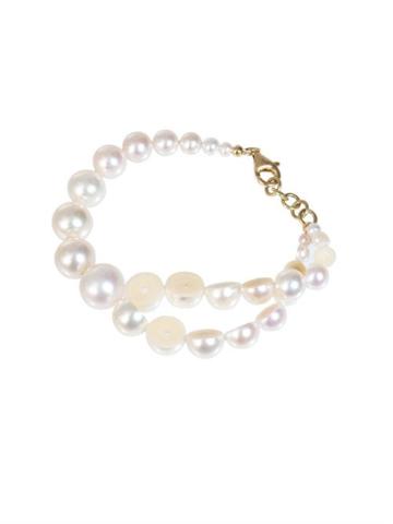 Ladies Fine Jewellery Melanie Georgacopoulos - Sliced Freshwater Pearl And Gold Bracelet - Womens - Gold