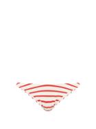 Matchesfashion.com Solid & Striped - The Vanessa Striped Bikini Briefs - Womens - Red Stripe