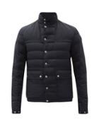 Matchesfashion.com Moncler - Boutmy Quilted Down Coat - Mens - Navy