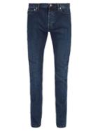 Matchesfashion.com Valentino - Mid Rise Skinny Fit Jeans - Mens - Navy