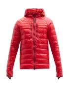 Mens Rtw Canada Goose - Hybridge Lite Packable Quilted Down Hooded Jacket - Mens - Red
