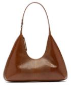 Matchesfashion.com By Far - Amber Lizard-effect Leather Shoulder Bag - Womens - Tan