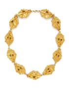 Matchesfashion.com Alighieri - The Museum Of Memories Gold Plated Choker - Womens - Gold