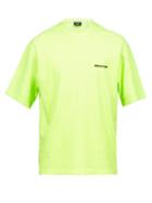 Balenciaga - Bb Corp-embroidered Jersey T-shirt - Mens - Light Green