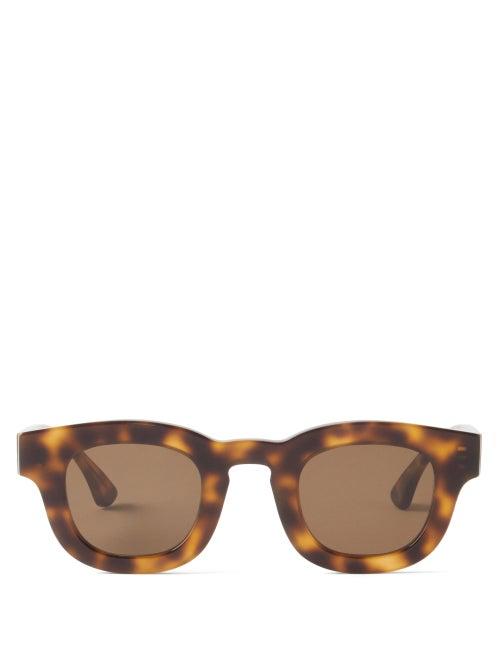 Thierry Lasry - Darksidy Round Acetate Sunglasses - Mens - Tortoise