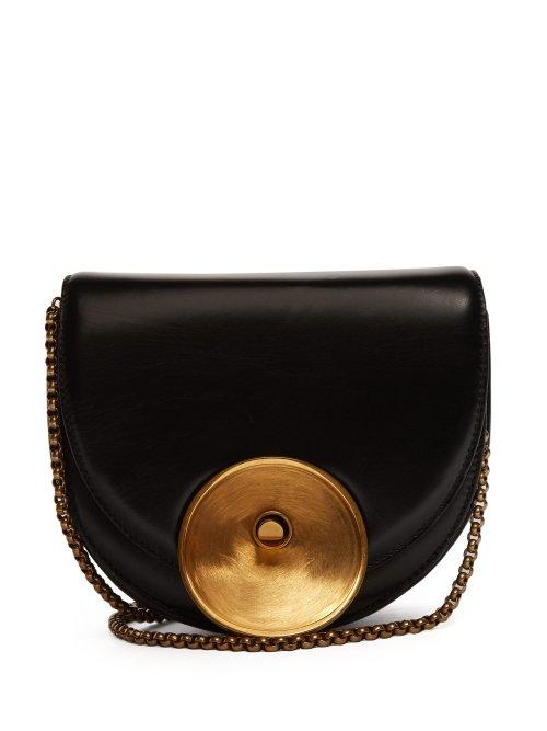 Matchesfashion.com Marni - Monile Leather Cross Body Bag - Womens - Black