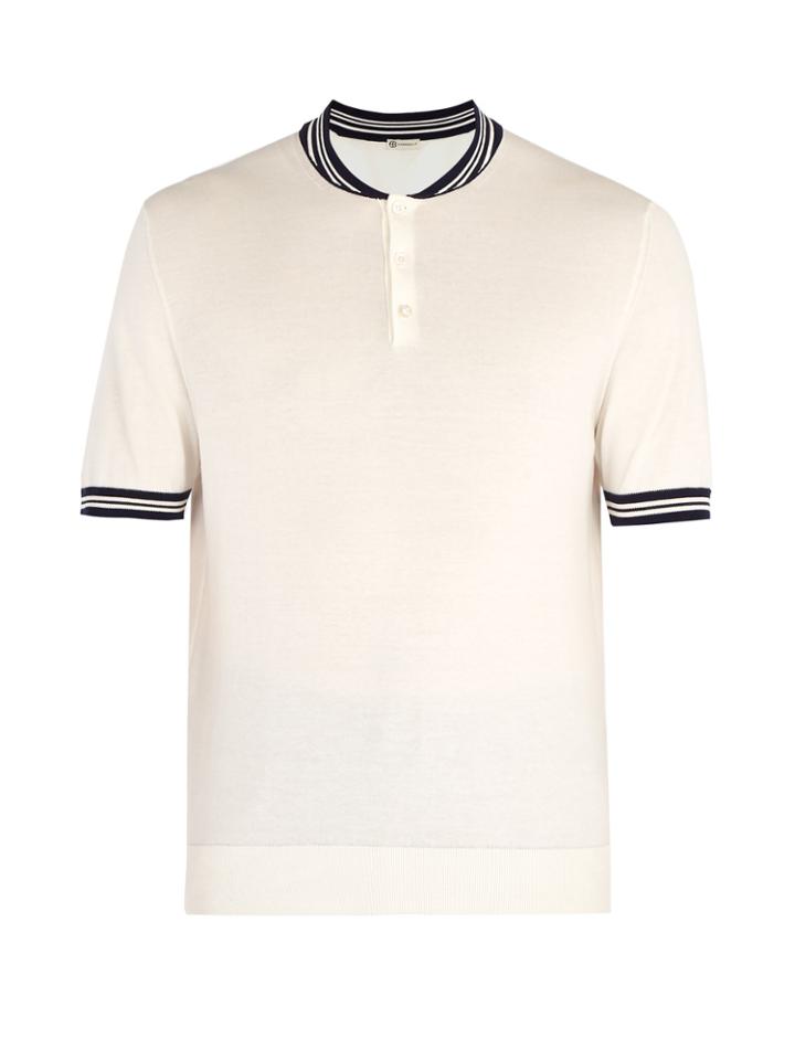 Connolly Cotton-knit Racing Polo Shirt