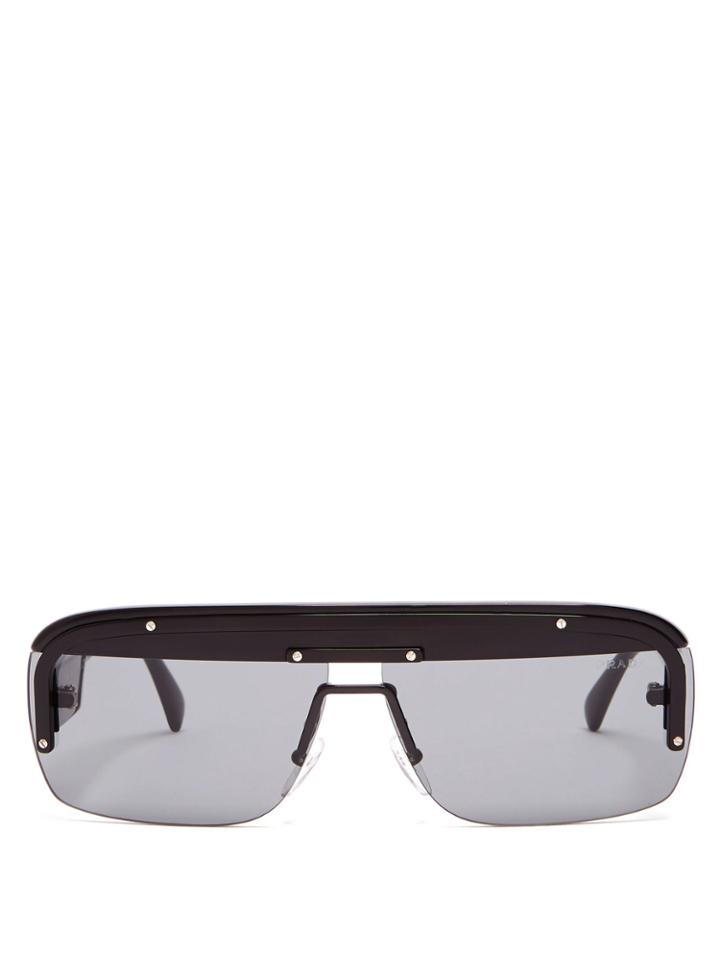 Prada Eyewear Game D-frame Acetate Sunglasses