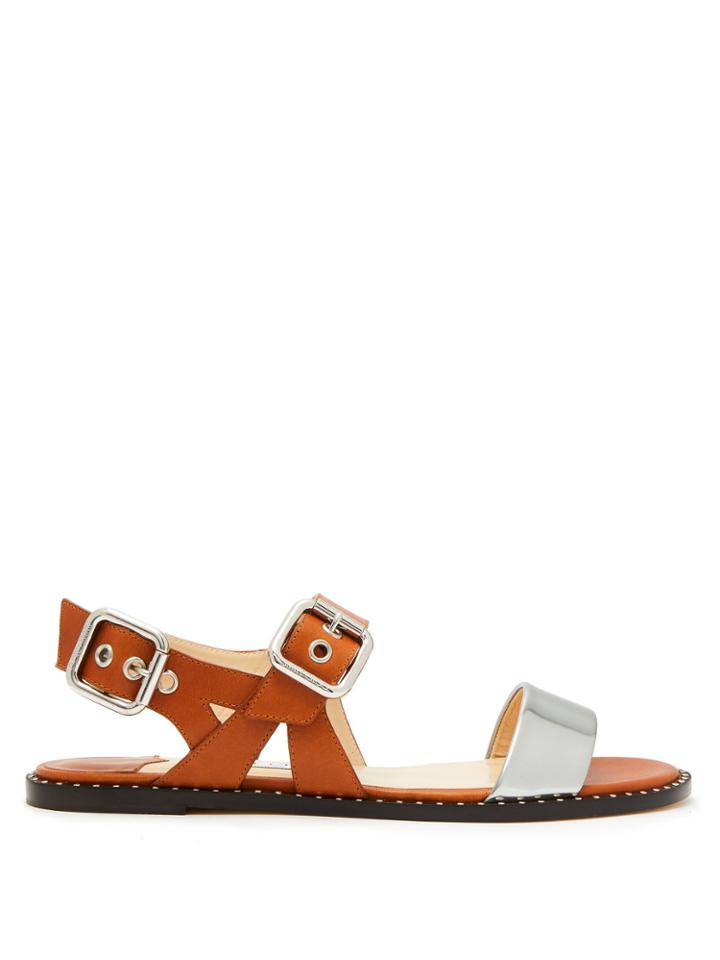 Jimmy Choo Astrid Leather Sandals