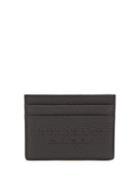 Matchesfashion.com Burberry - Logo Debossed Leather Cardholder - Mens - Black