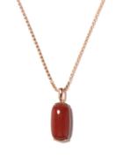 Fernando Jorge - Jasper & 18kt Rose-gold Necklace - Mens - Rose Gold