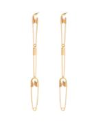 Balenciaga Safety-pin Drop Earrings