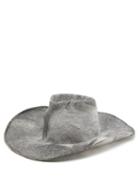 Matchesfashion.com Reinhard Plank Hats - Nana P Wide Brimmed Straw Hat - Womens - Black White