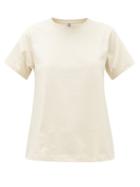 Matchesfashion.com Totme - Pemba Organic Cotton-jersey T-shirt - Womens - Cream