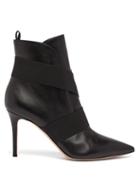 Matchesfashion.com Gianvito Rossi - Pilar 85 Leather Boots - Womens - Black