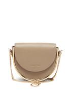 Matchesfashion.com See By Chlo - Mara Grained-leather Small Cross-body Bag - Womens - Grey Multi
