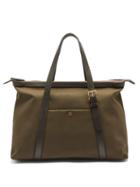 Matchesfashion.com Mismo - M/s Avail Canvas & Leather Tote Bag - Mens - Dark Brown