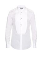 Dolce & Gabbana Gold-fit Single-cuff Cotton Dinner Shirt